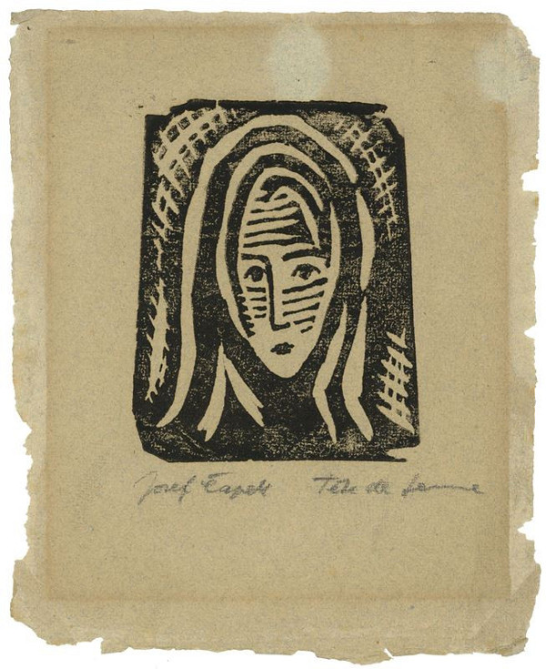 Josef Čapek – Tete de femme 