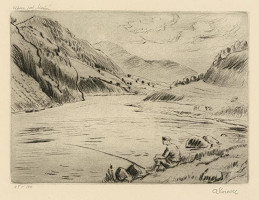 Alois Moravec – Vltava pod Morání 