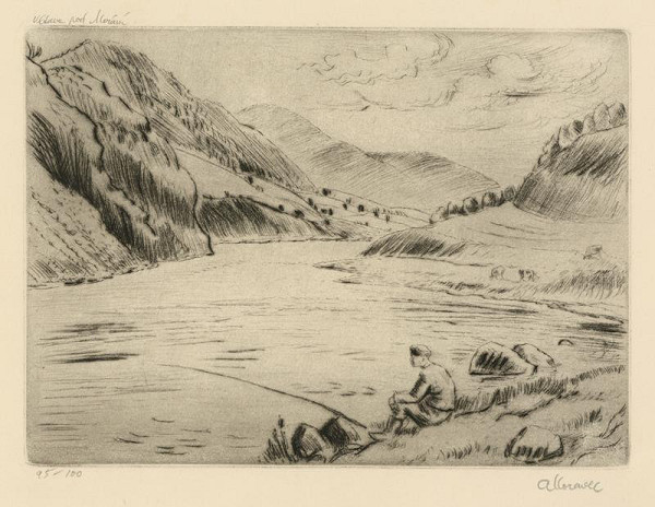 Alois Moravec – Vltava pod Morání 