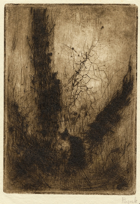 Bohuslav Reynek – Černá kočka 