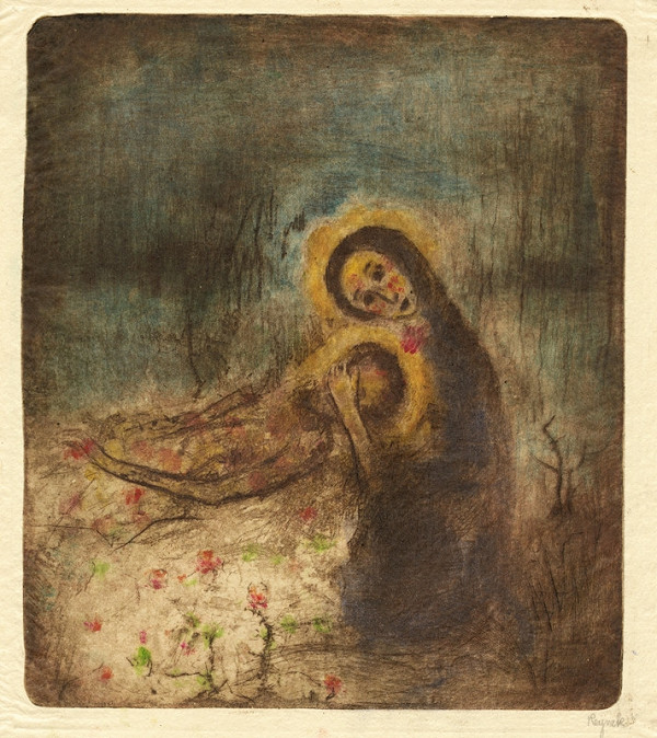 Bohuslav Reynek – Pieta s růžemi 