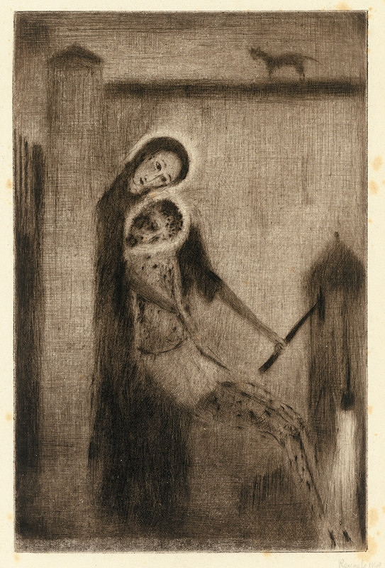 Bohuslav Reynek – Pieta u studny 