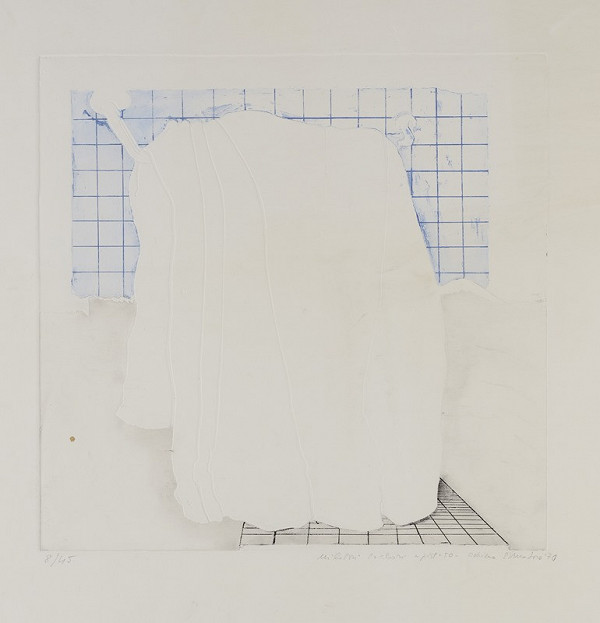 Adriena Šimotová – Bílá draperie 