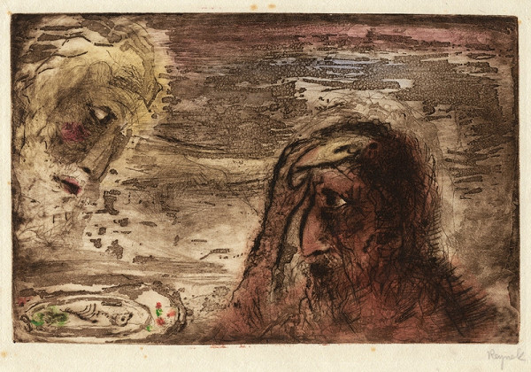 Bohuslav Reynek – Žehnání Ezauovi 