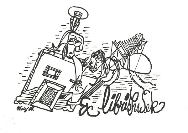 František Tichý – Ex libris J.Sudka 