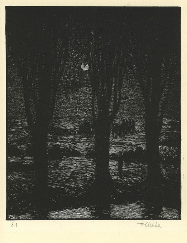 František Kobliha – Z cyklu Mstivá kantiléna (3.list) 