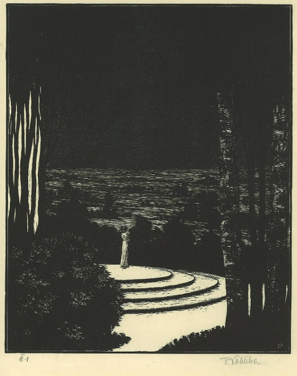 František Kobliha – Z cyklu Mstivá kantiléna (4.list) 