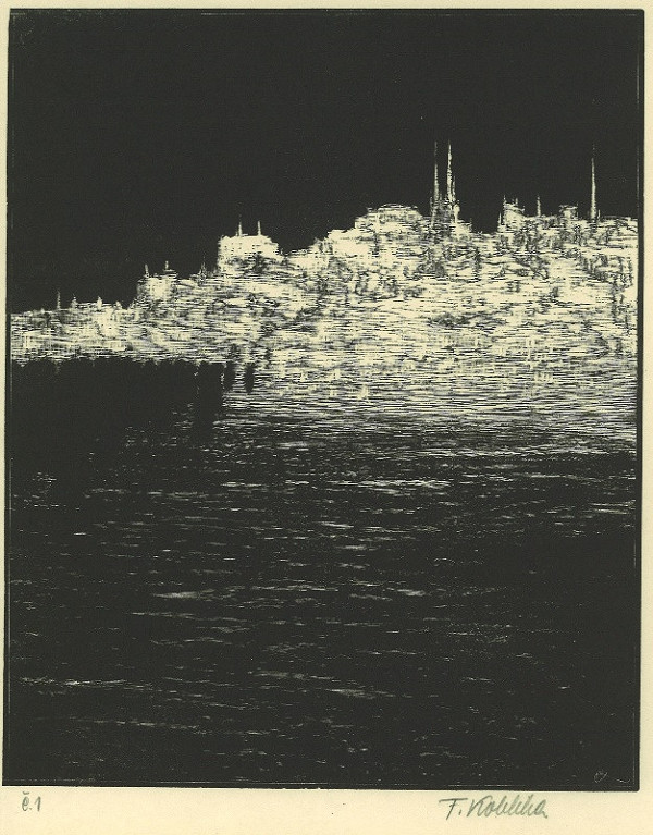 František Kobliha – Z cyklu Mstivá kantiléna (5.list) 