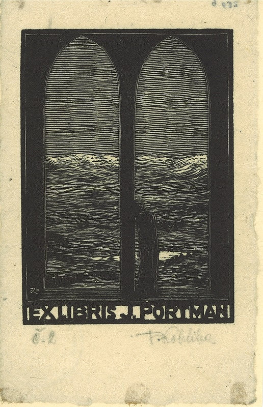 František Kobliha – Ex libris, J. Portmann 
