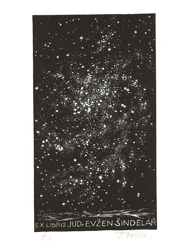 František Kobliha – Ex libris, Evžen Šindelář 