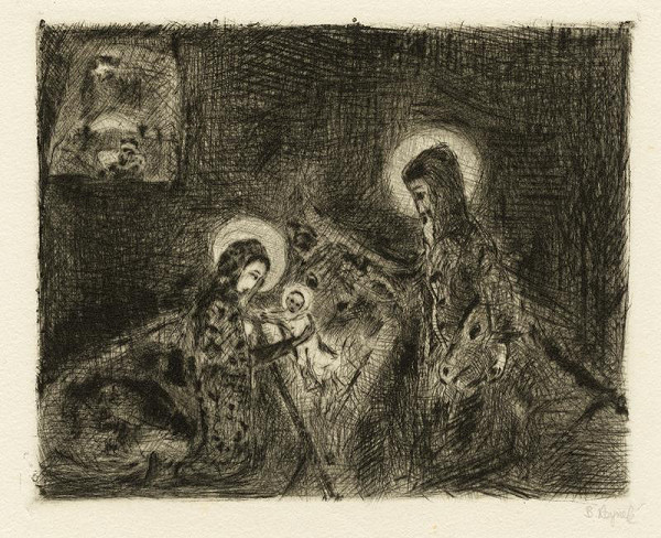 Bohuslav Reynek – Svatá rodina 