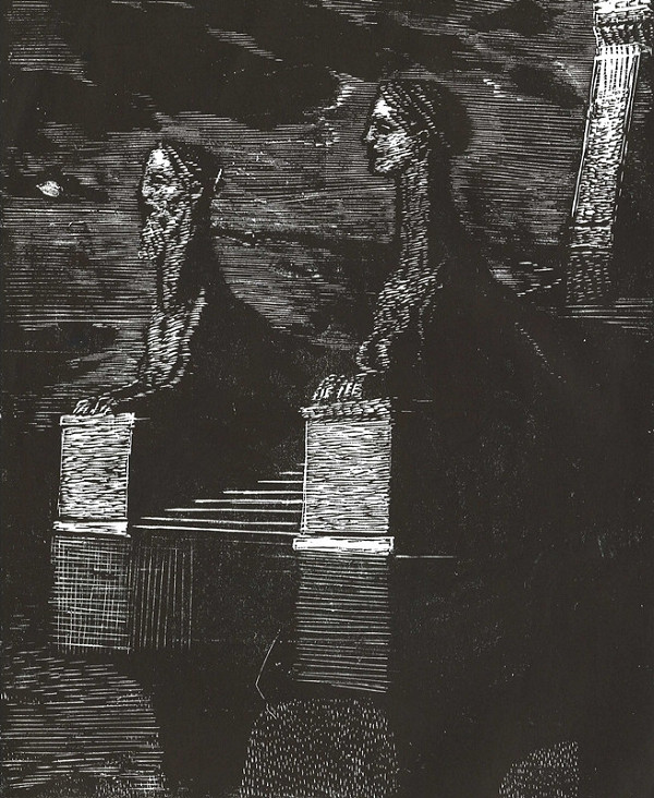 Rudolf Adámek – Dvě sfingy 