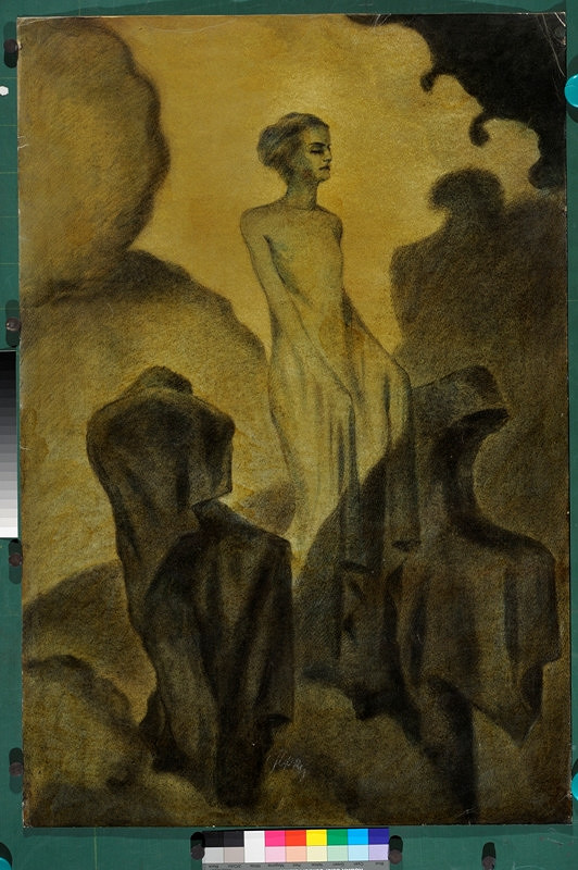 Jan Konůpek – Dívka a dva truchlící 