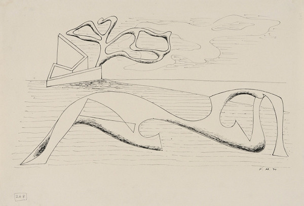 František Muzika – Ležící figura 