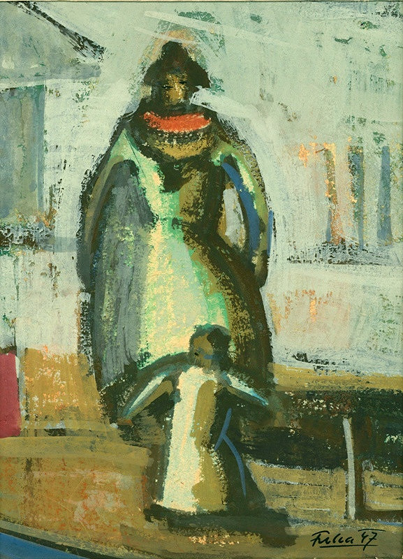 Vladimír Fuka – Matka s dítětem 