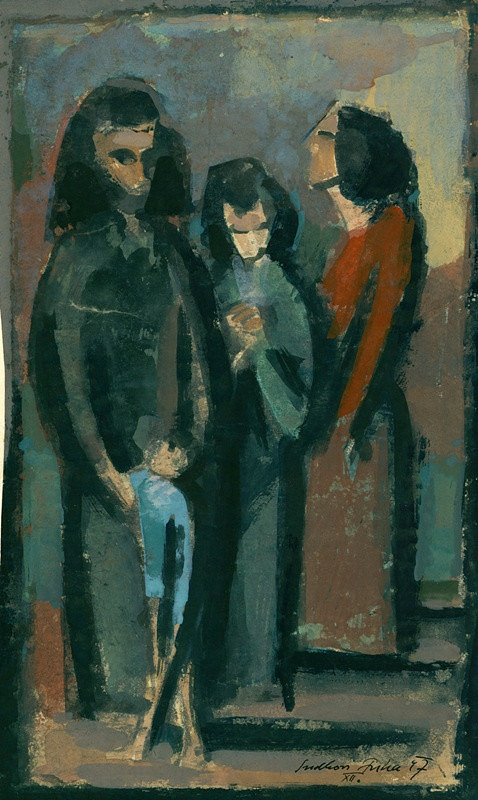 Vladimír Fuka – Tři ženy s dítětem 