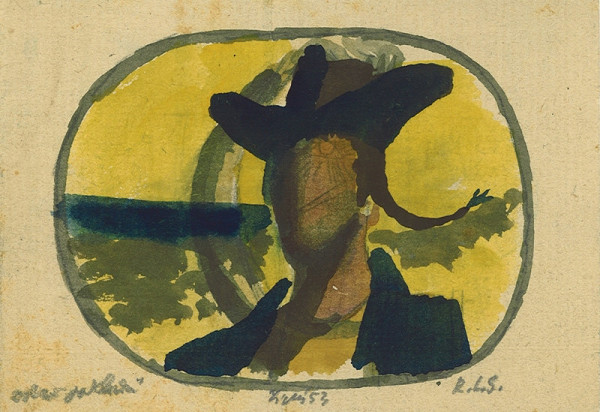 František Tichý – Kresba pro knihu R.L. Stevensona Ostrov pokladů 