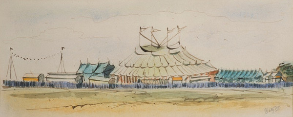 František Tichý – "Cirkus Henri" na Letné I. 