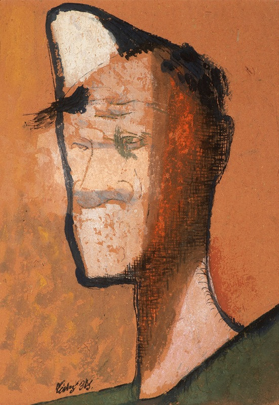 František Tichý – Hlava clowna VII. 