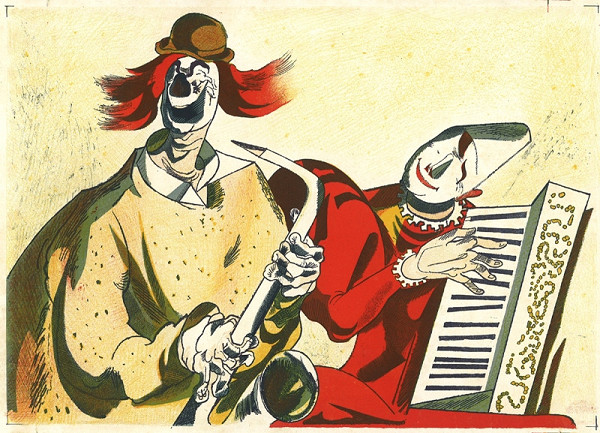 František Tichý – Fratellini se saxofonem 