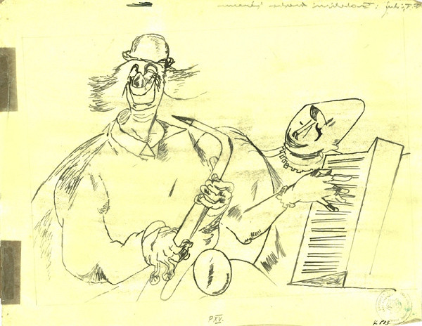 František Tichý – Fratellini se saxofonem 