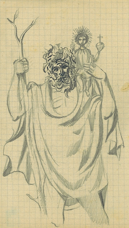 František Tichý – Svatý Kryštof 