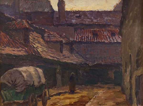 Antonín Slavíček – Staré masné krámy 