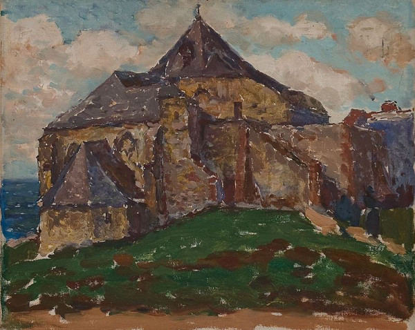 Antonín Slavíček – Kostel ve Fécamp 