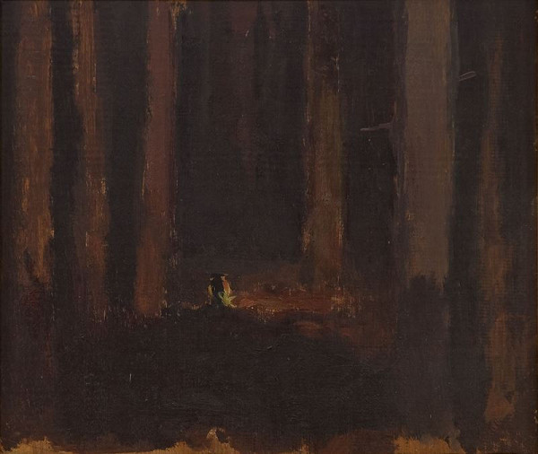 Antonín Slavíček – Studie k lesu 