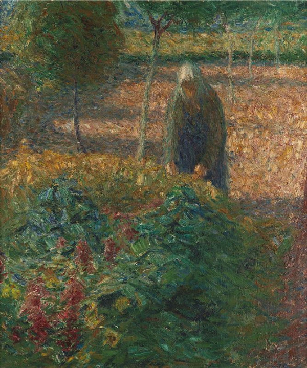 Václav Radimský – Žena u polního hrobu 