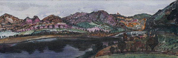 Emil Filla – Labe u Církvice 