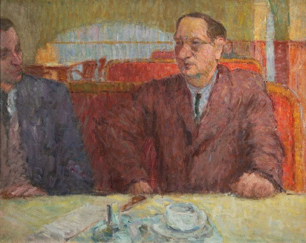 Václav Bartovský – Dvojportrét s Jiřím Weilem 