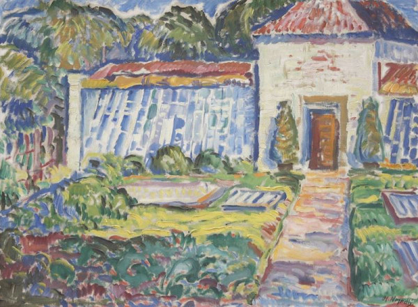 Otakar Nejedlý – Zahrada se skleníkem 