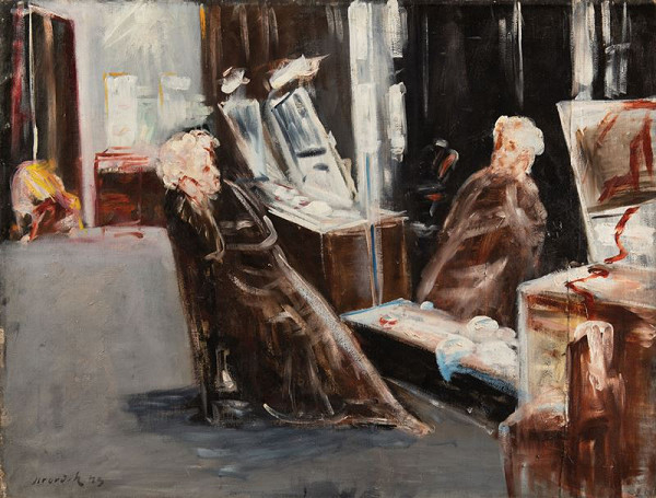 František Jiroudek – Herec před zrcadlem 