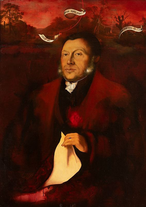 Josef Vyleťal – Pozdní portrét Adalberta Stiftera 