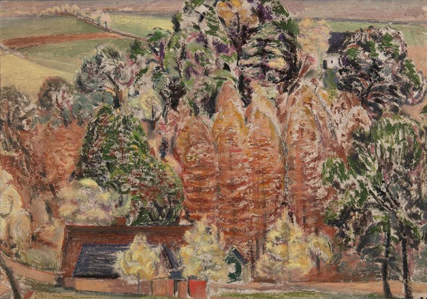 Jan Trampota – Kvetoucí stráň v Pečině 