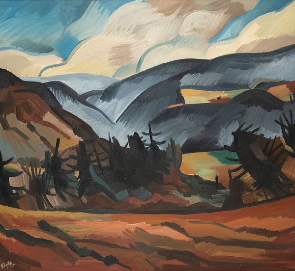 Jaroslav Klápště – Horská krajina 