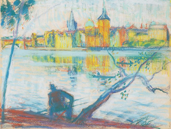 Miloslav Holý – Rybář na Střeleckém ostrově 