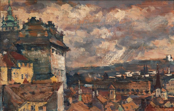 Jan Slavíček – Z Hradčan 