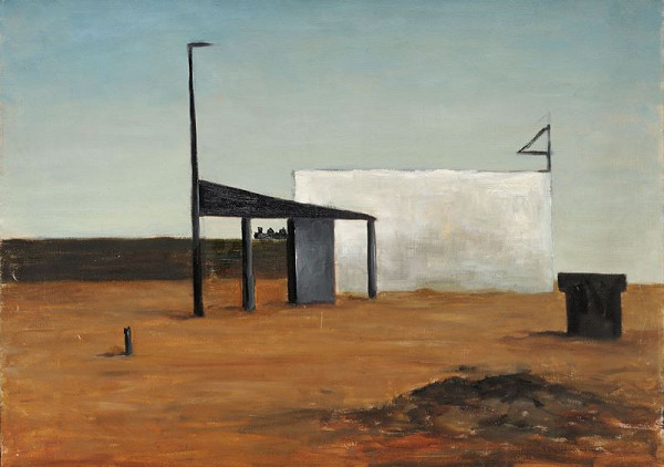 Václav Bartovský – Krajina s vlakem 