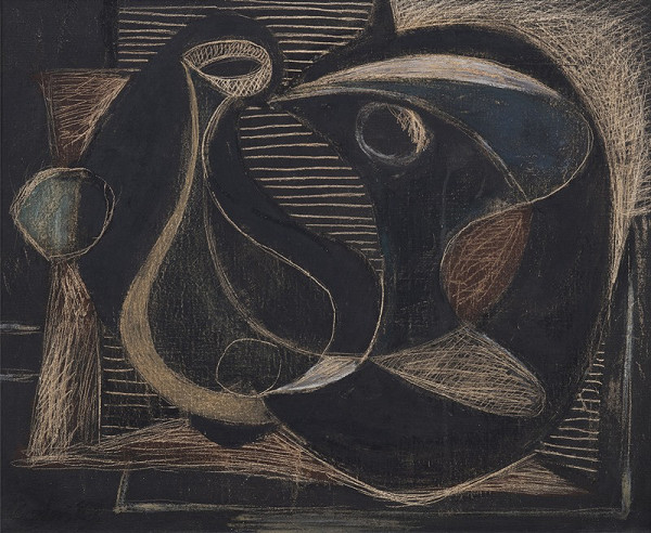 Václav Bartovský – Zátiší s karafou 