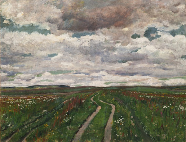 Antonín Hudeček – Cesta v lukách 