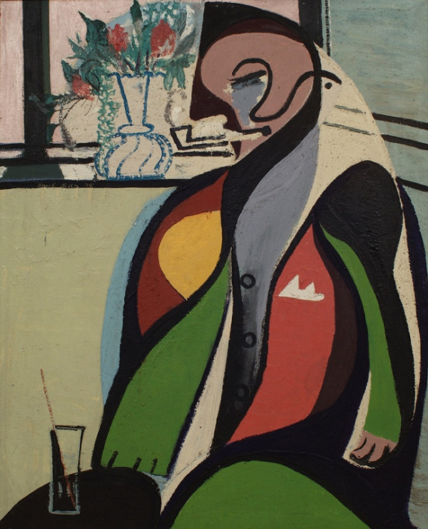 Emil Filla – Kuřák 