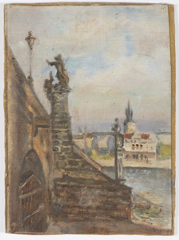 Zdeňka Kalašová – Karlův most u Kampy 