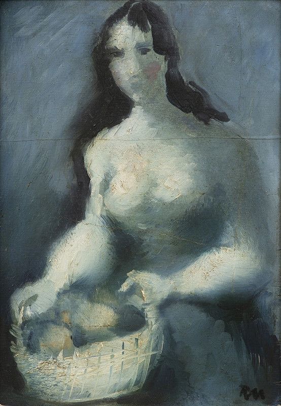 Richard Wiesner – Dívka s košíkem 