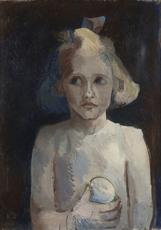 Andrej Bělocvětov – Polopostava dívky 