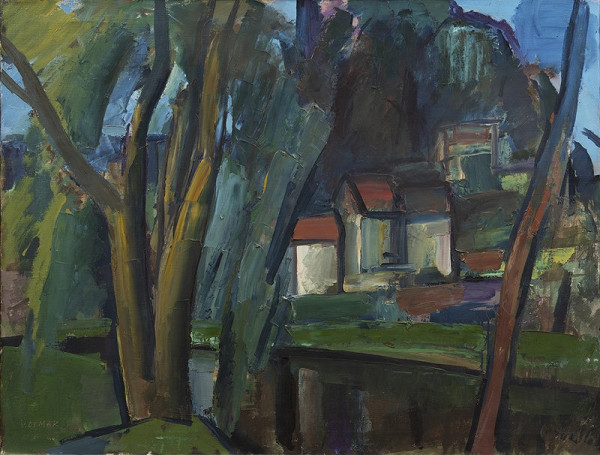 Vladimír Otmar – Krajina s domem 