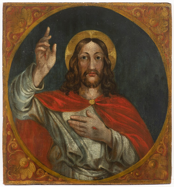 Neznámý český autor – Žehnající Kristus 