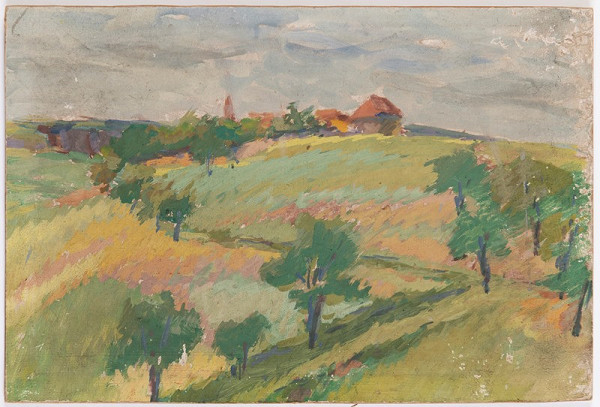 Neznámý český autor – Krajina 