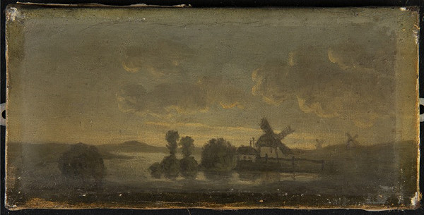 Antonín Chittussi – Holandská krajina I. 